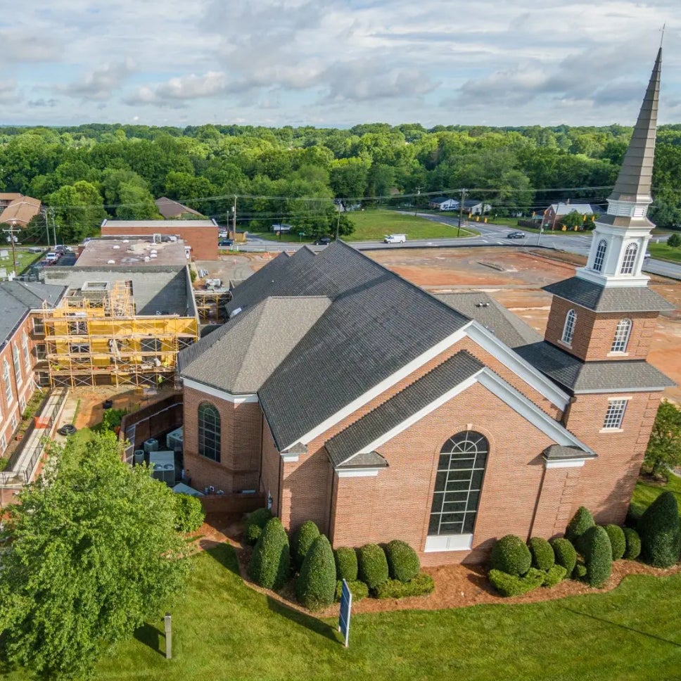 Church sanctuaries and fellowship buildings/additions